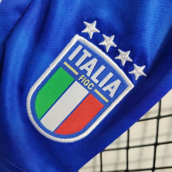 Italy 2023/24 Home Kids Jersey And Shorts Kit - Image 10
