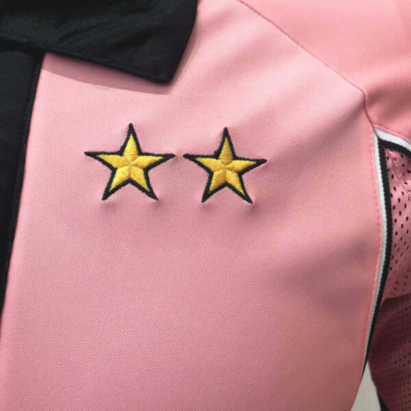 Juventus 1997/98 Away - Pink Centenary Retro Jersey - Image 3