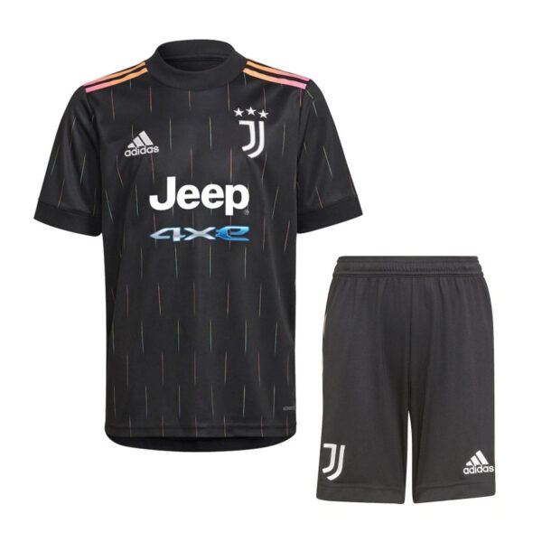 Juventus 2021/22 Away Adult Jersey And Shorts Kit