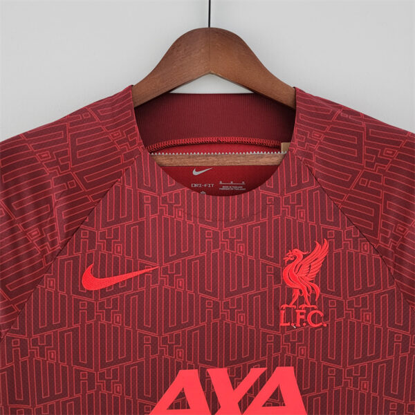 Liverpool 2022/23 Pre-Match Training Jersey - Image 2