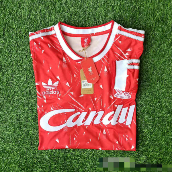 Liverpool 1989/91 Home Long Sleeves Retro Jersey - Image 12