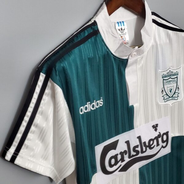 Liverpool 1995/96 Away Retro Jersey - Image 13