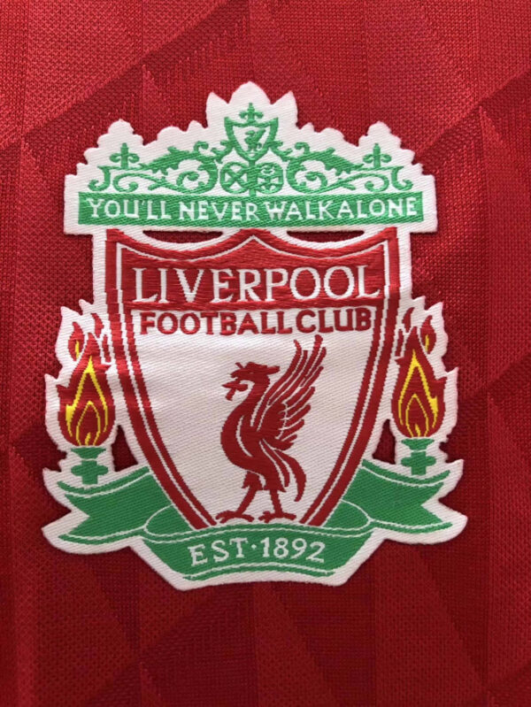 Liverpool 2010/2012 Home Long Sleeves Retro Jersey - Image 3