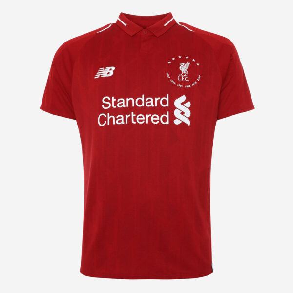 Liverpool 2018/19 Home 6 Times Champion Jersey
