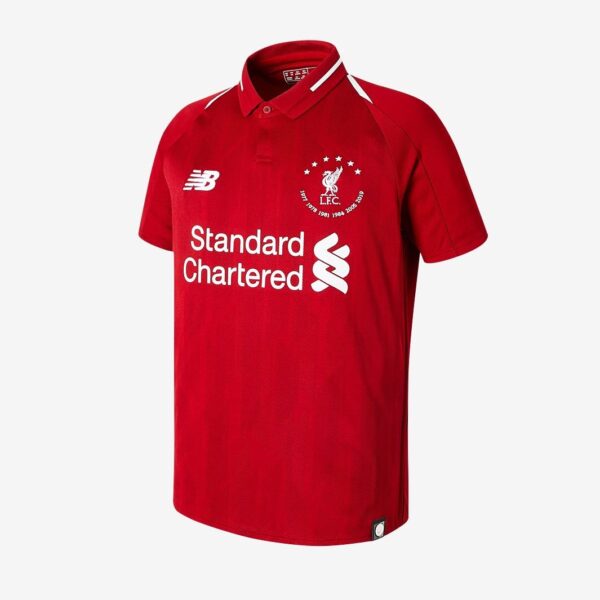Liverpool 2018/19 Home 6 Times Champion Jersey - Image 3
