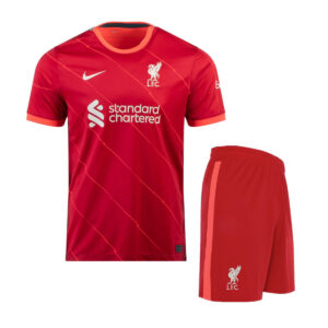 Liverpool 2021/22 Home Adult Jersey And Shorts Kit