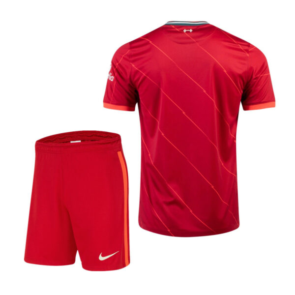Liverpool 2021/22 Home Adult Jersey And Shorts Kit - Image 2