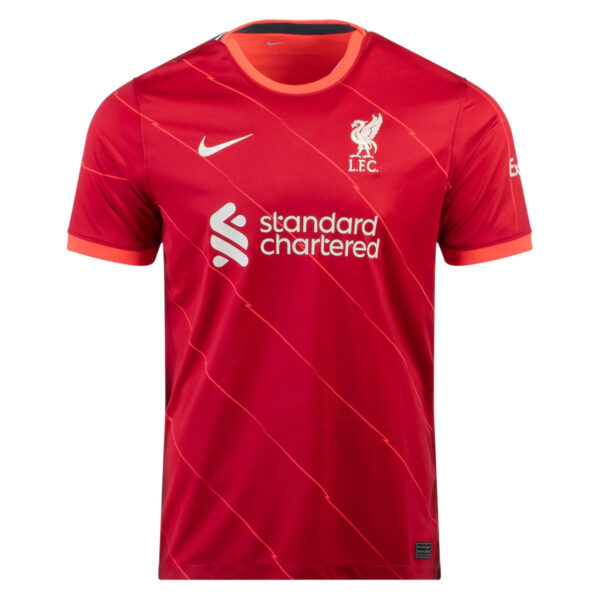 Liverpool 2021/22 Home Adult Jersey And Shorts Kit - Image 3