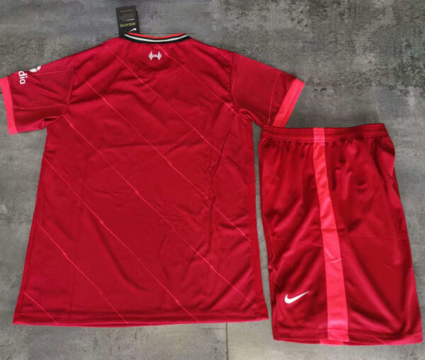 Liverpool 2021/22 Home Adult Jersey And Shorts Kit - Image 8