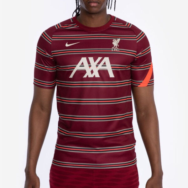 Liverpool 2021/22 Pre-Match Boutique Jersey - Image 2