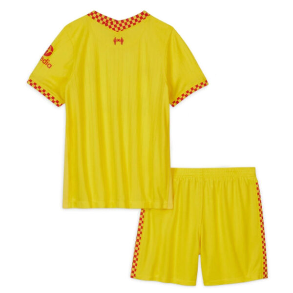 Liverpool 2021/22 Third Kids Jersey And Shorts Kit - Image 2