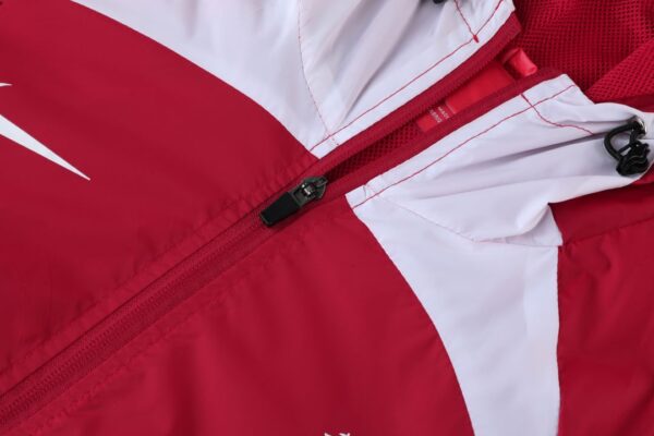 Liverpool 2022 Windbreaker Hoodie Jacket Red - Image 7