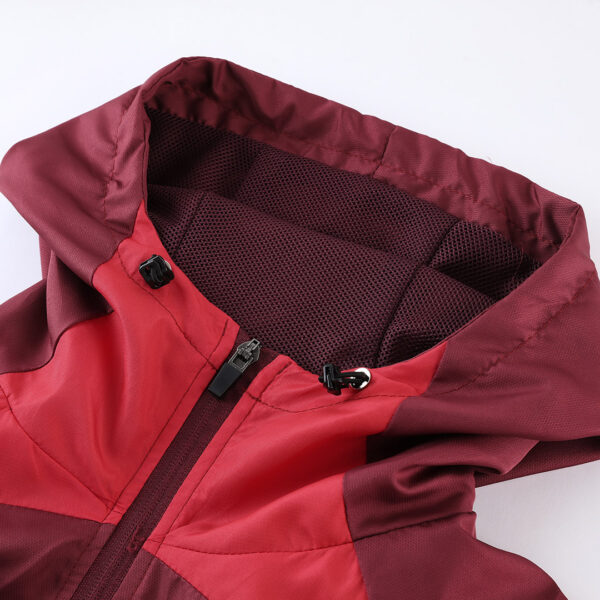 Liverpool 2022 Windbreaker Hoodie Jacket Red - Image 5