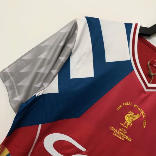 Liverpool 2005 The Final Istanbul Commemorate Retro Jersey - Image 3