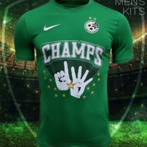 Maccabi Haifa 2021/22 Champion Adult Jersey And Shorts Kit - Green