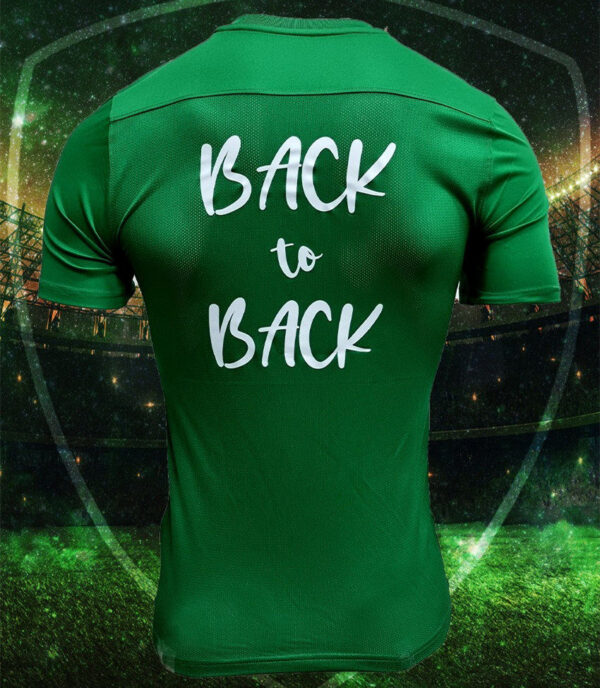 Maccabi Haifa 2021/22 Champion Adult Jersey And Shorts Kit - Green - Image 2