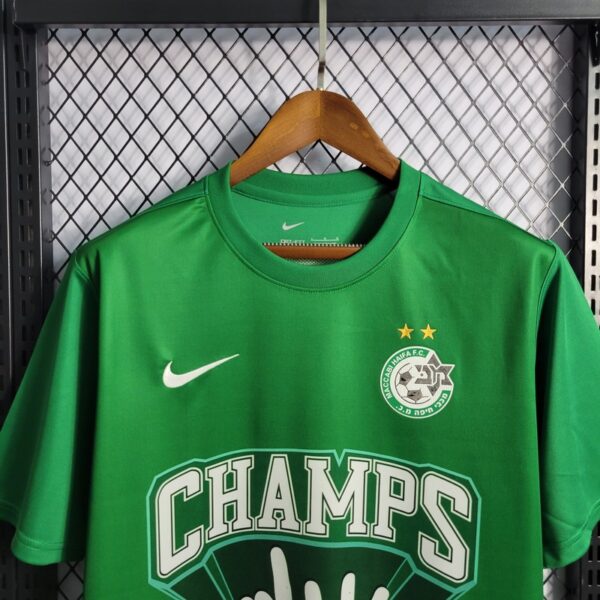 Maccabi Haifa 2022/23 Champion Edition T-shirt - Image 5