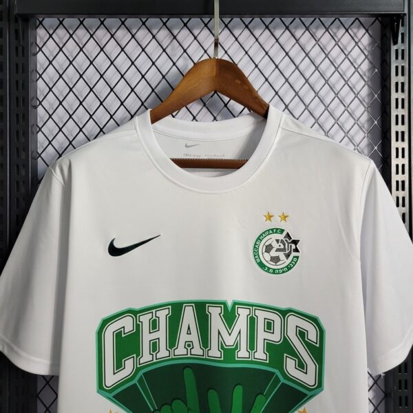 Maccabi Haifa 2022/23 Champion Edition T-shirt - Image 4