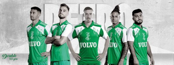 Maccabi Haifa 90/91 Commemorative Adult Jersey And Shorts Kit - Image 5