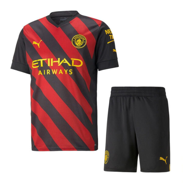 Manchester City 2022/23 Away Adult Jersey And Shorts Kit