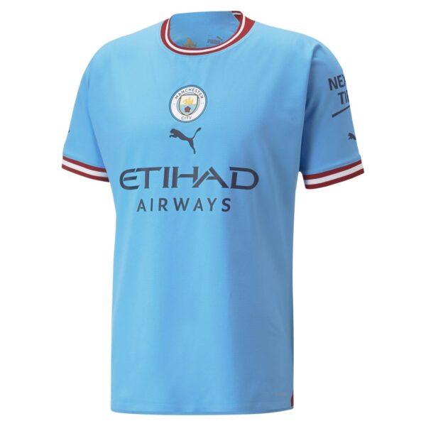 Manchester City 2022/23 Champions Player Version Jersey - Image 2