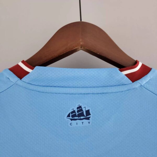 Manchester City 2022/23 Home Long Sleeve Jersey - Image 6