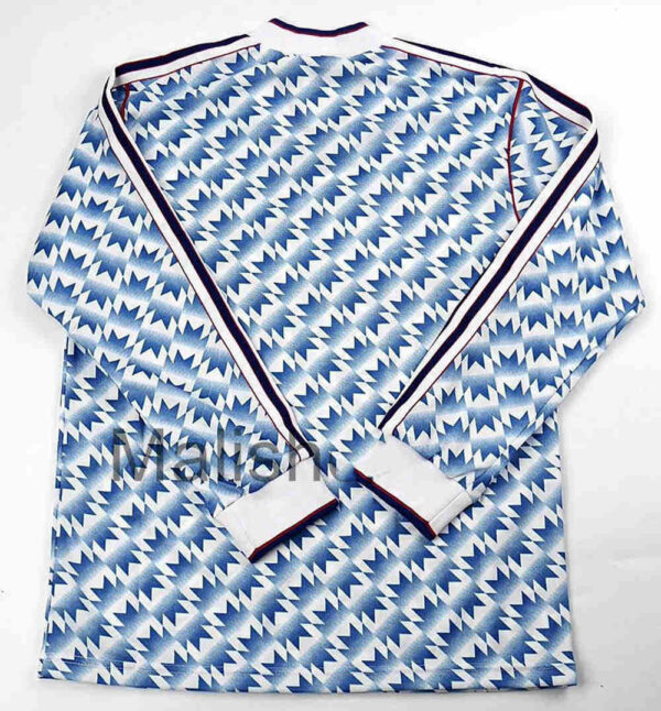 Manchester United 1990/92 Away Long Sleeves Retro Jersey - Image 13