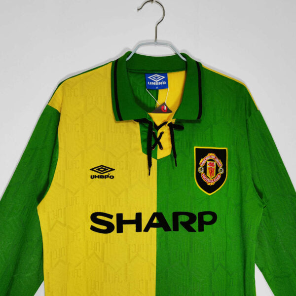 Manchester United 1992/94 Third Long Sleeves Retro Jersey - Image 13
