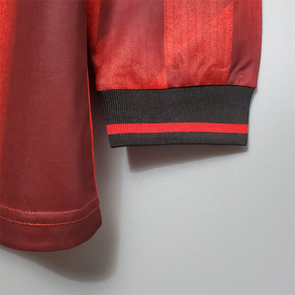Manchester United 1996 Home Long Sleeve Retro Jersey - Image 6