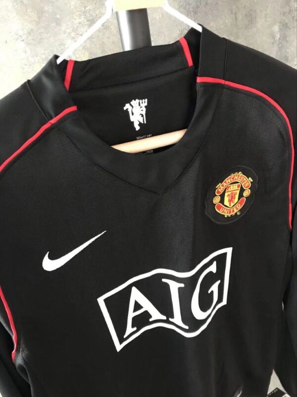 Manchester United 2007/2008 Third Long Sleeves Retro Jersey - Image 2