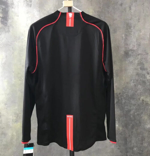 Manchester United 2007/2008 Third Long Sleeves Retro Jersey - Image 3