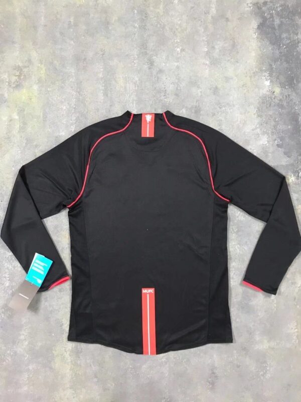Manchester United 2007/2008 Third Long Sleeves Retro Jersey - Image 5