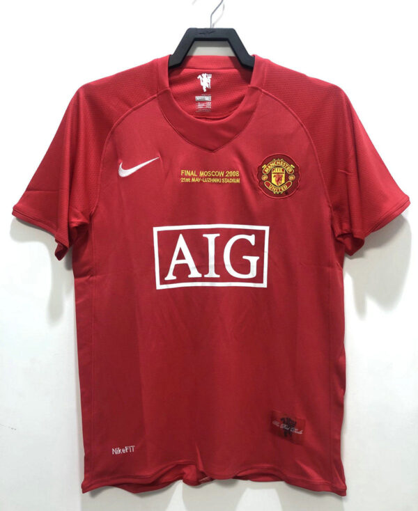 Manchester United 2008 Home UCL Final Retro Jersey - Image 12