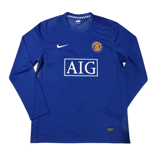 Manchester United 2008/2009 Third Long Sleeves Retro Jersey