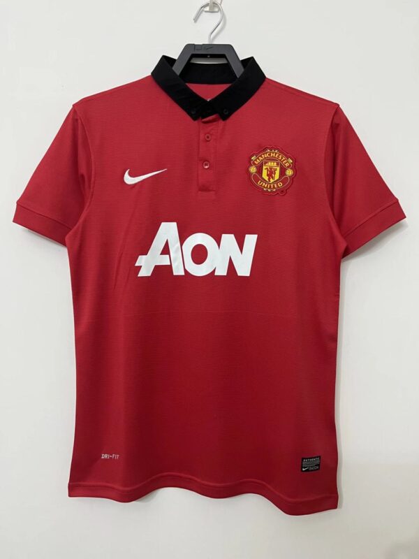 Manchester United 2013/2014 Home Retro Jersey - Image 2