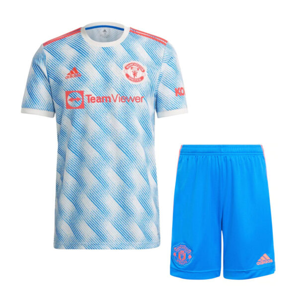 Manchester United 2021/22 Away Adult Jersey And Shorts Kit