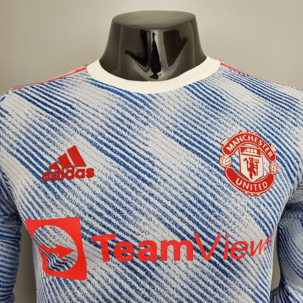 Manchester United 2021/22 Away Long Sleeves Player Version Jersey - Image 4