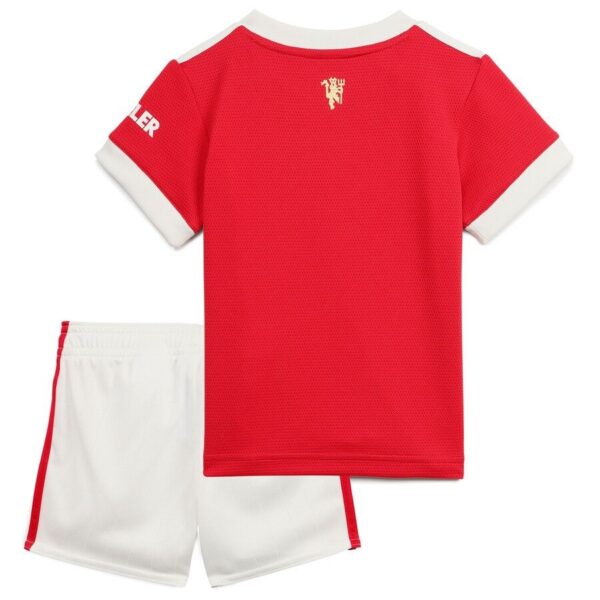 Manchester United 2021/22 Home Kids Jersey And Shorts Kit - Image 2