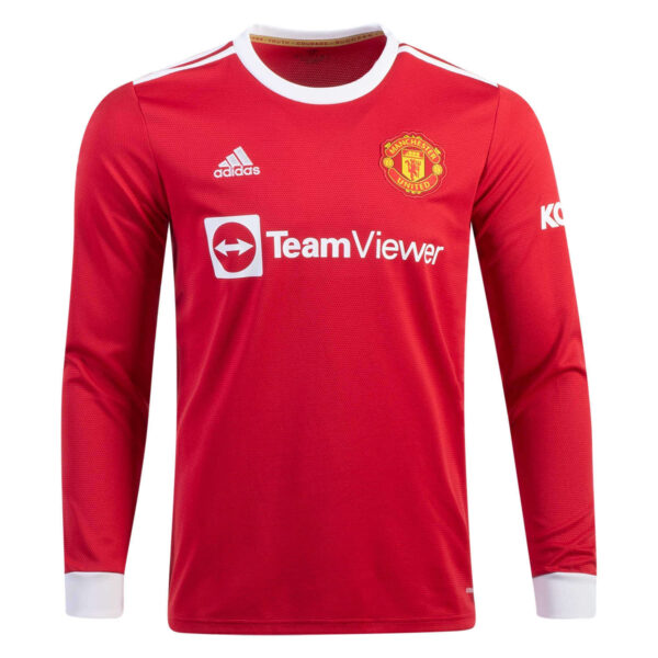 Manchester United 2021/22 Home Long Sleeve Jersey