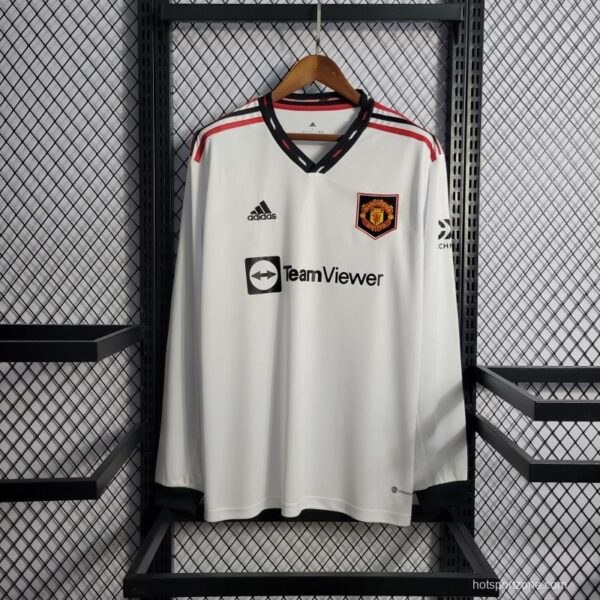 Manchester United 2022/23 Away Long Sleeve Jersey