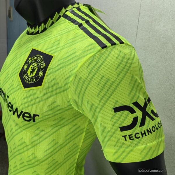 Manchester United 2022/23 Away Player Version Jersey - Image 3