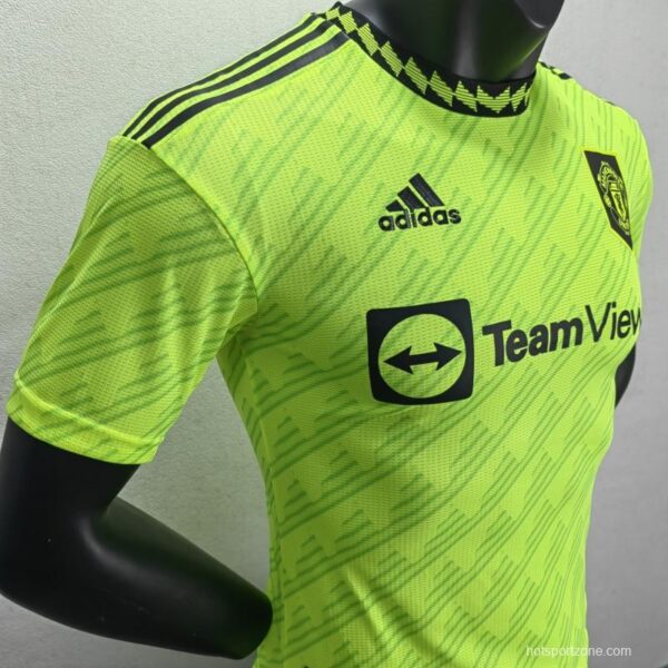 Manchester United 2022/23 Away Player Version Jersey - Image 4