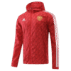 Manchester United 2022 Windbreaker Hoodie Jacket Red - Image 2