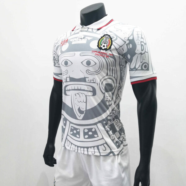 Mexico 1998 Away Retro Jersey - Image 2