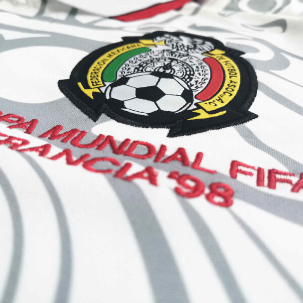 Mexico 1998 Away Retro Jersey - Image 5