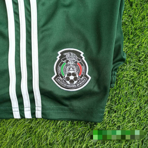 Mexico 2021 Home Adult Jersey And Shorts Kit - Green - Image 10