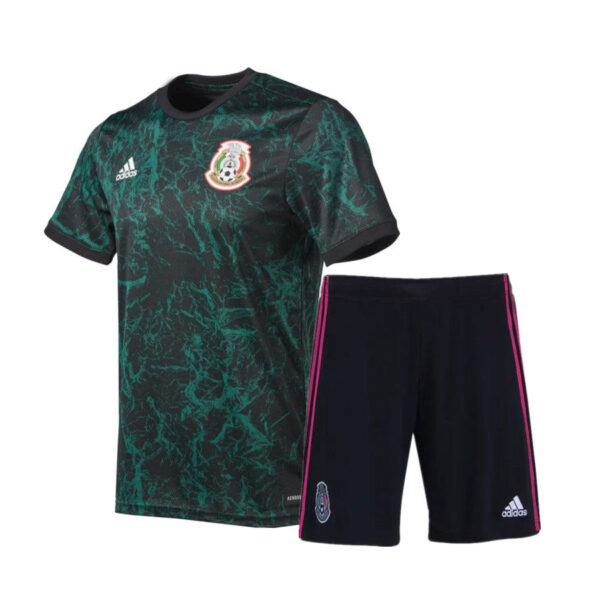 Mexico 2021 Training Kids Jersey And Shorts Kit