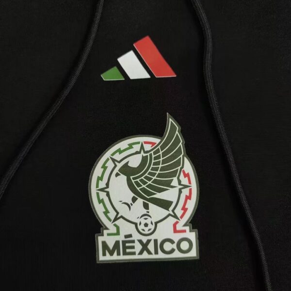Mexico 2022 Sweater Hoodie Balck - Image 2