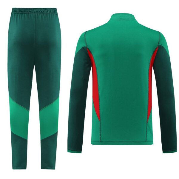 Mexico 2022-23 Jacket Tracksuit Green - Image 2