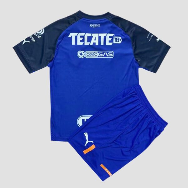 Monterrey 2022/23 Away Kids Jersey And Shorts Kit - Image 4